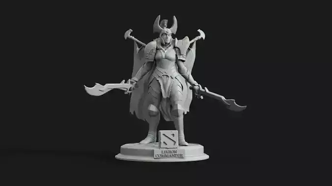 Legion commander 3D print model