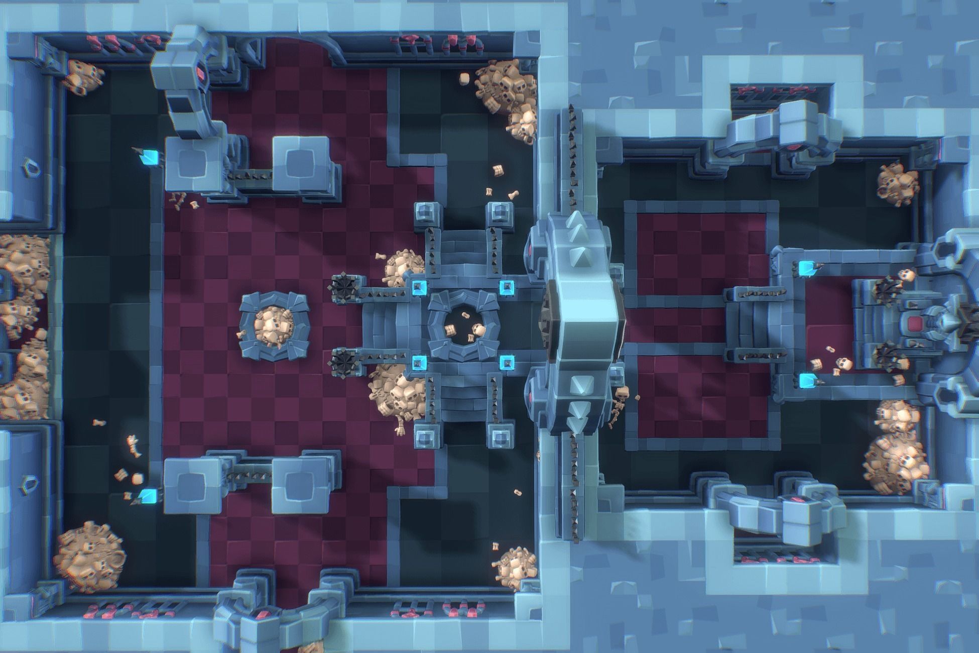 Demonic Dungeon Set - Proto Series Low-poly 3D model_5