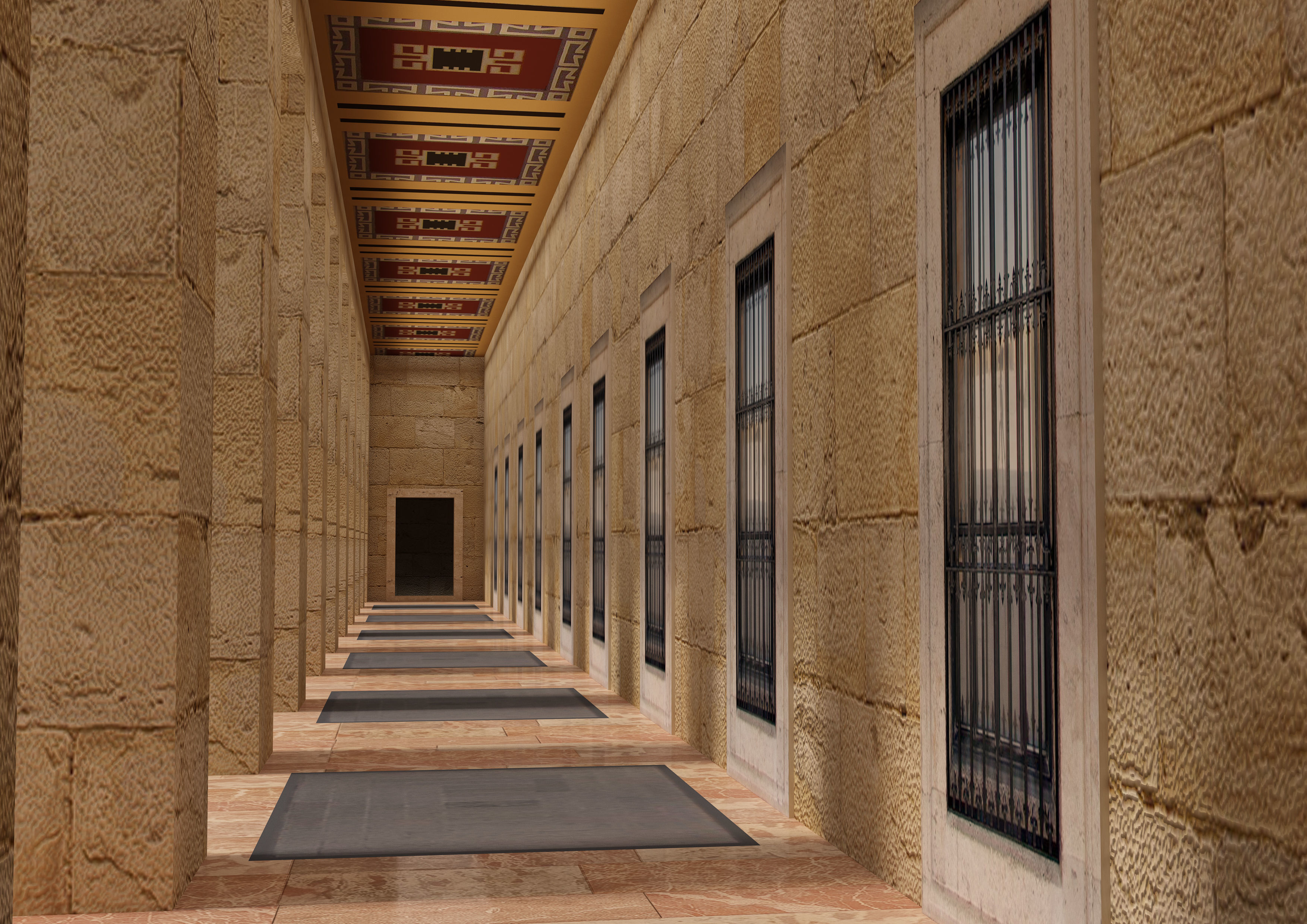 Anitkabir Ataturk mausoleum 3D model_15