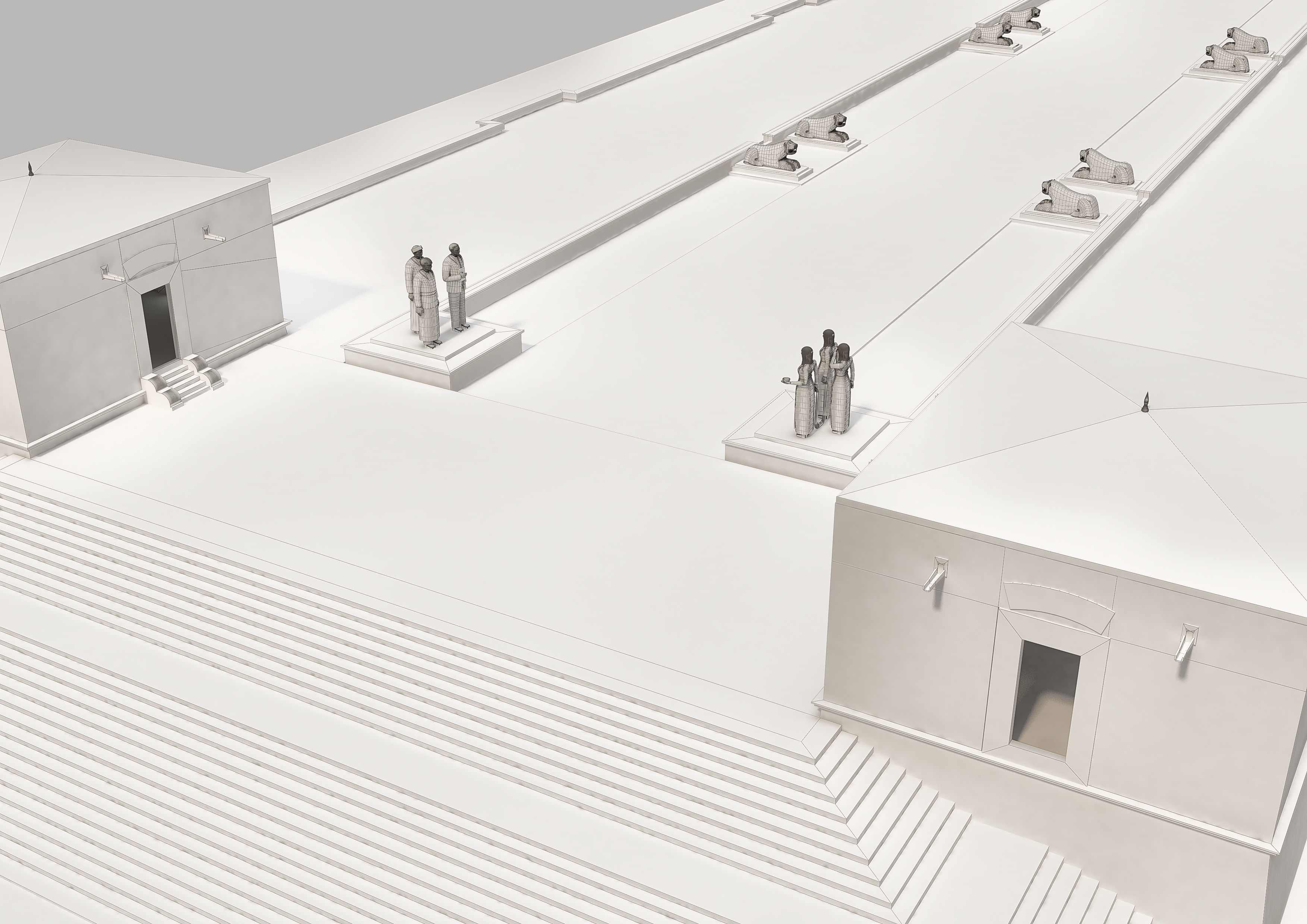 Anitkabir Ataturk mausoleum 3D model_37