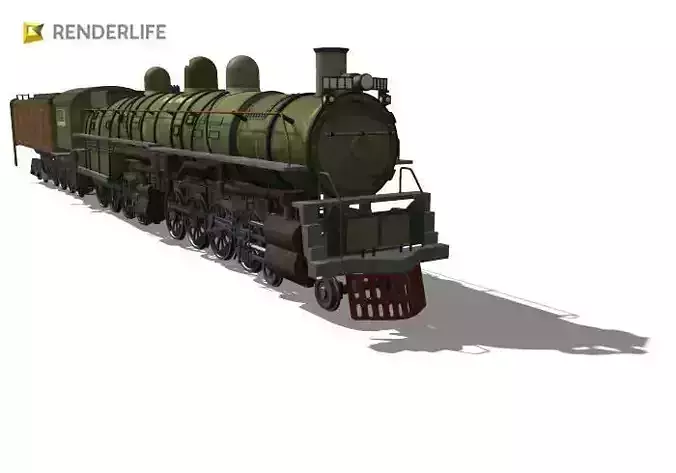 4-6-2 Steam Locomotive