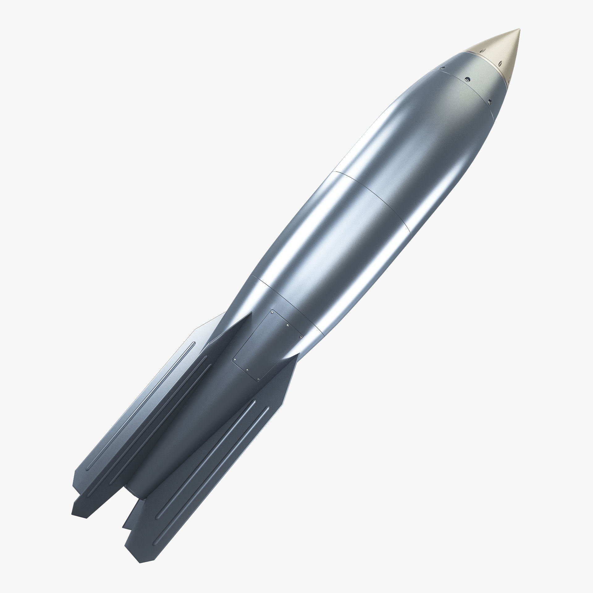 Generic Rocket v 1 3D model_2