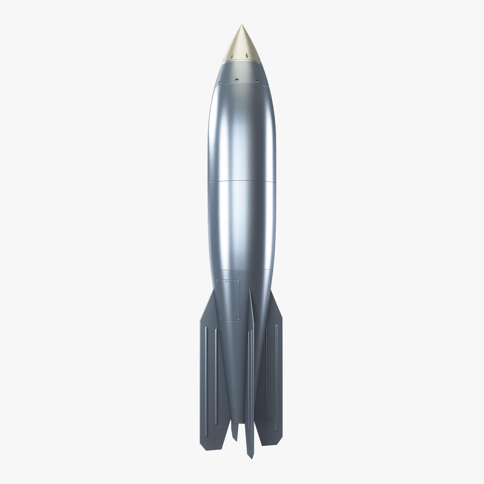 Generic Rocket v 1 3D model_1
