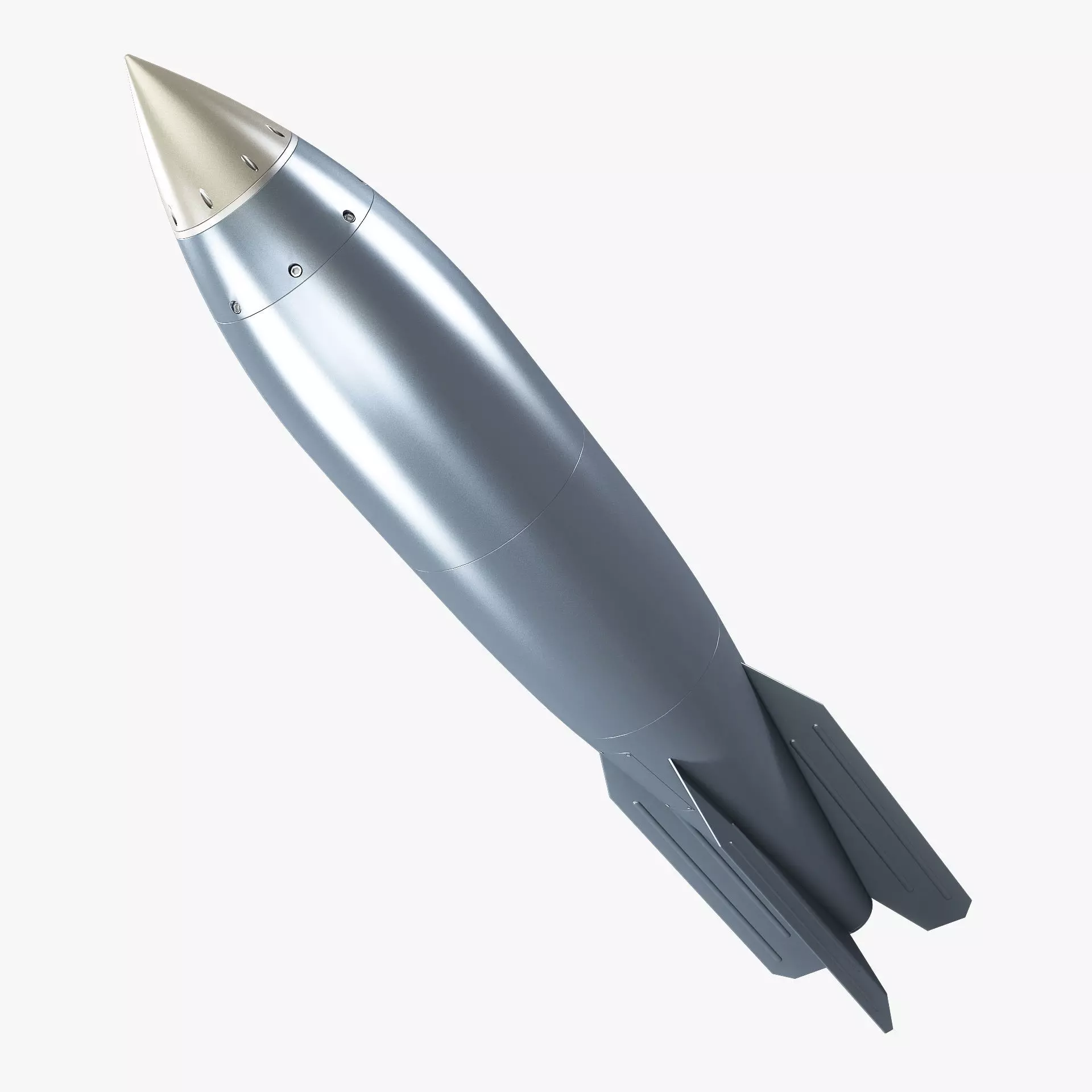 Generic Rocket v 1 3D model_0