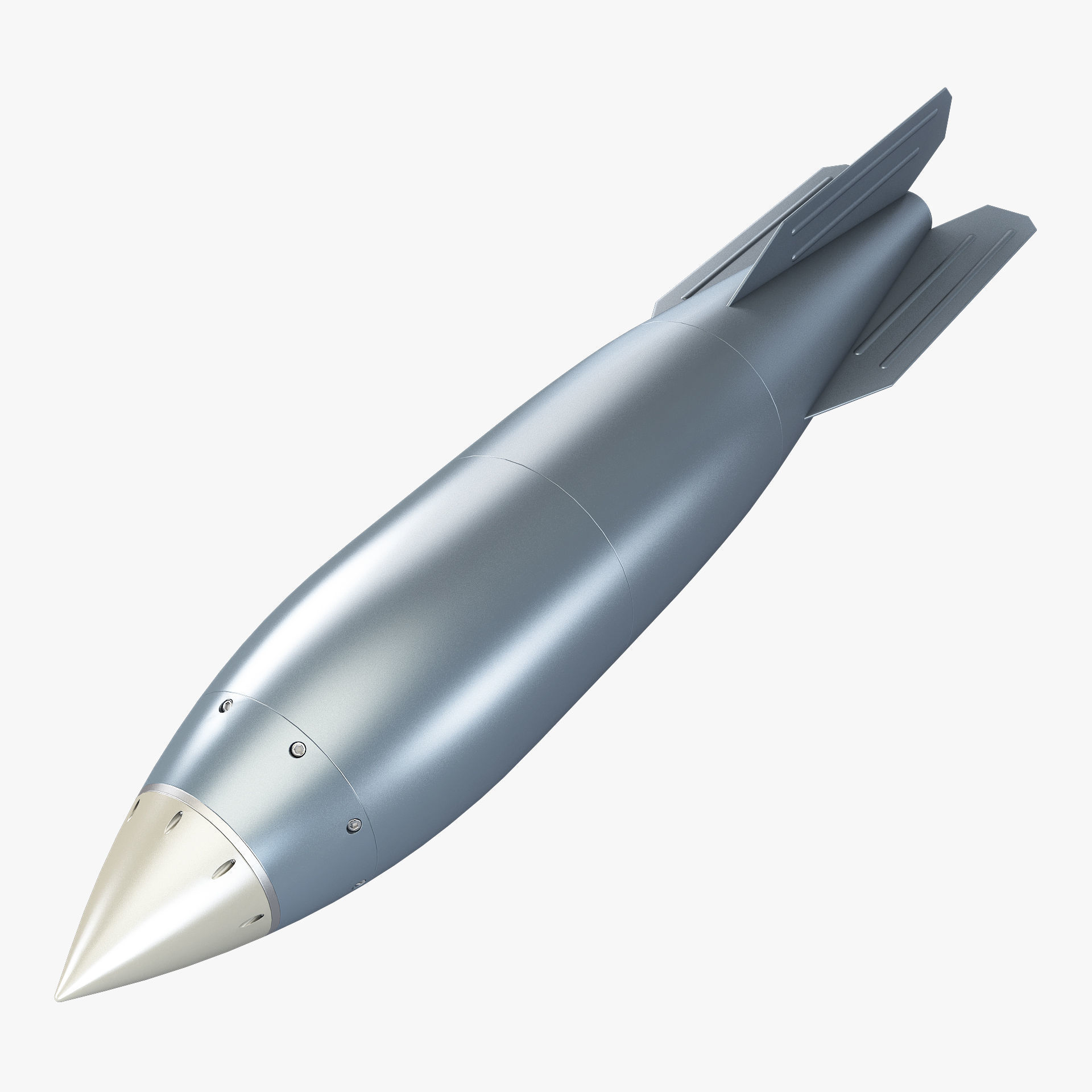 Generic Rocket v 1 3D model_5