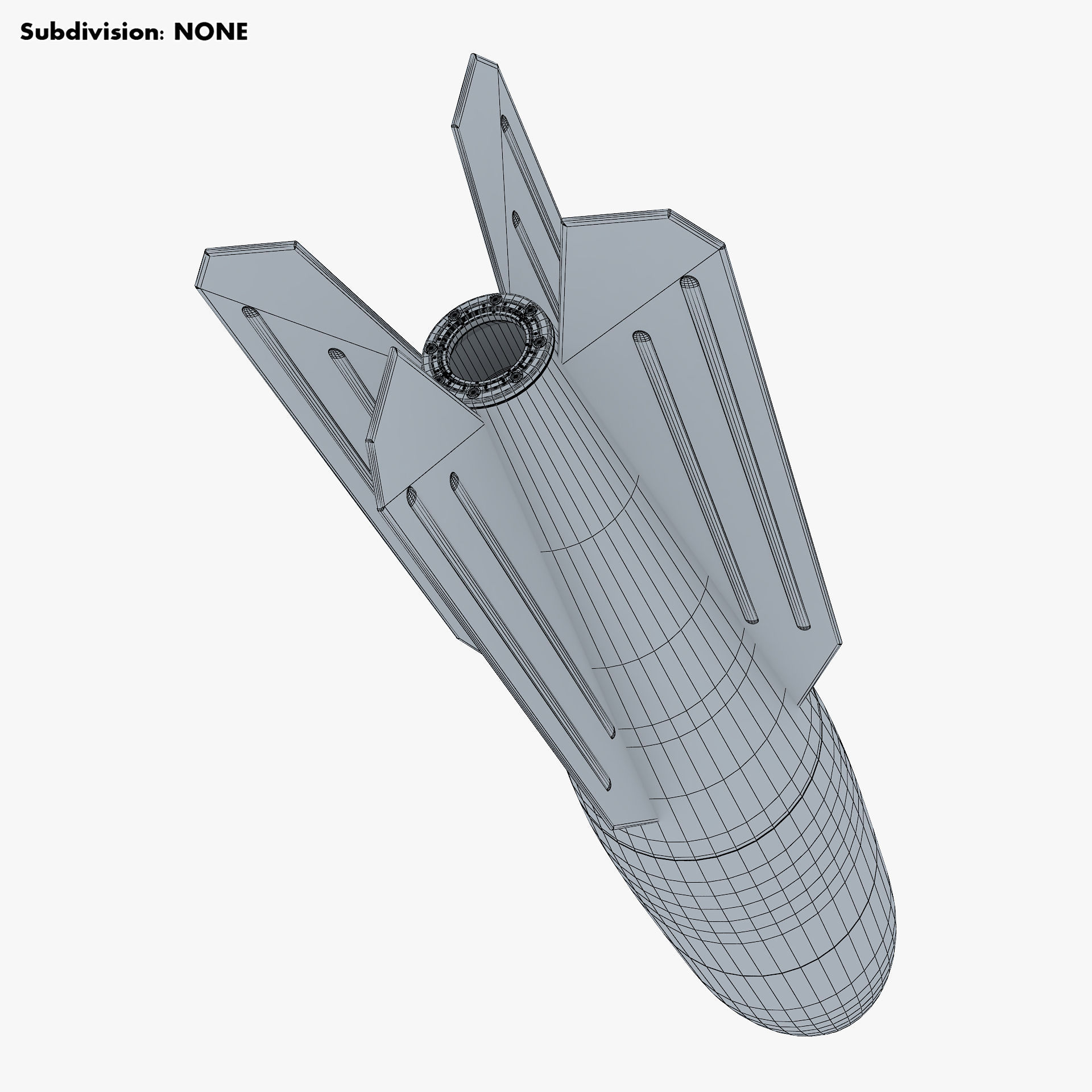 Generic Rocket v 1 3D model_13