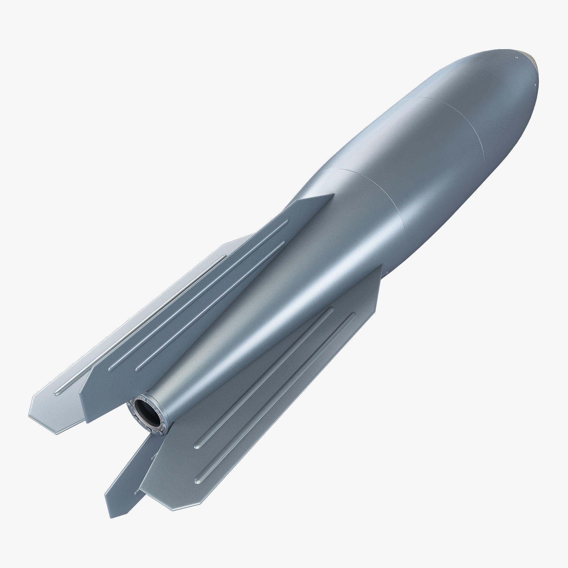 Generic Rocket v 1 3D model_6