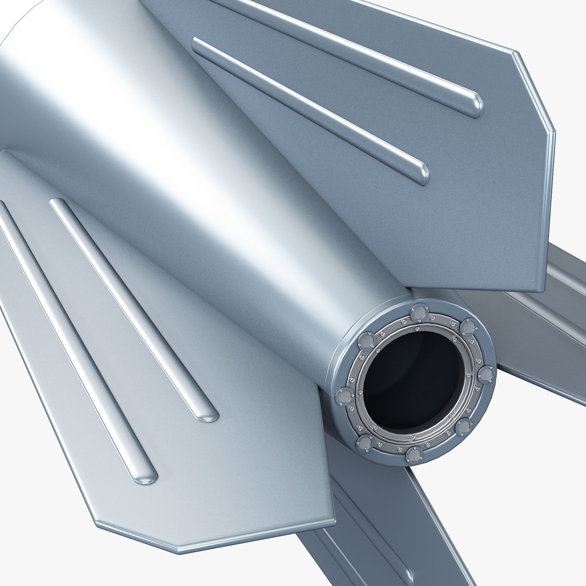 Generic Rocket v 1 3D model_8