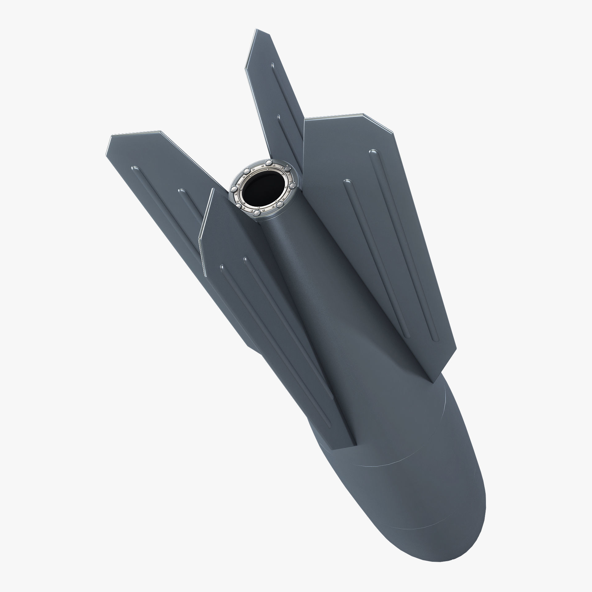 Generic Rocket v 1 3D model_4