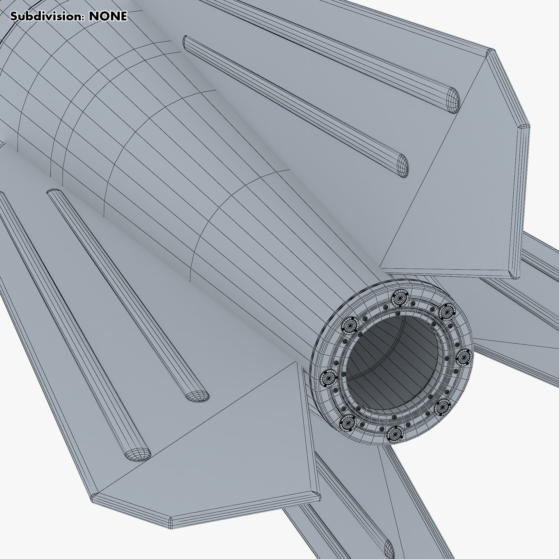 Generic Rocket v 1 3D model_17