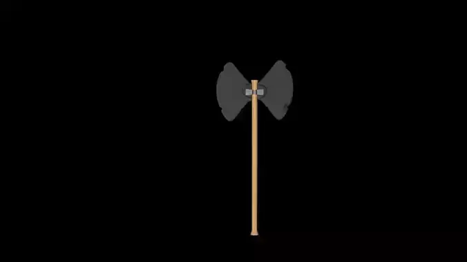 Low-Poly Axe viking