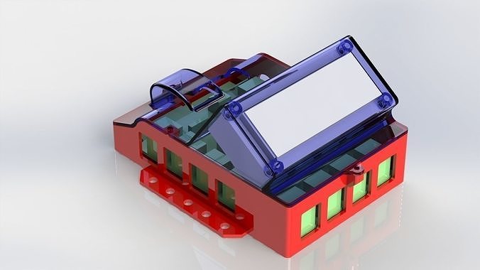3D Printed Motherboard Case for STEM Project 3D print model