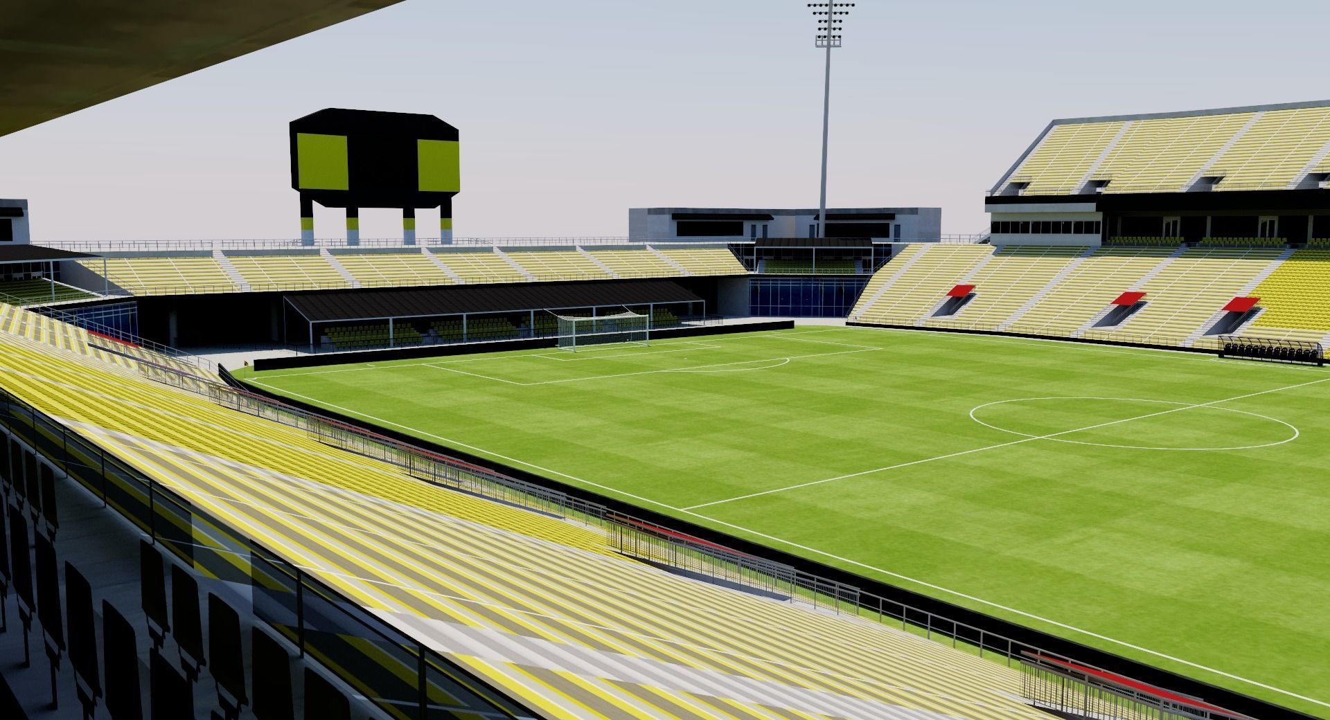 Mapfre Stadium - Columbus Crew - USA 3D model_4