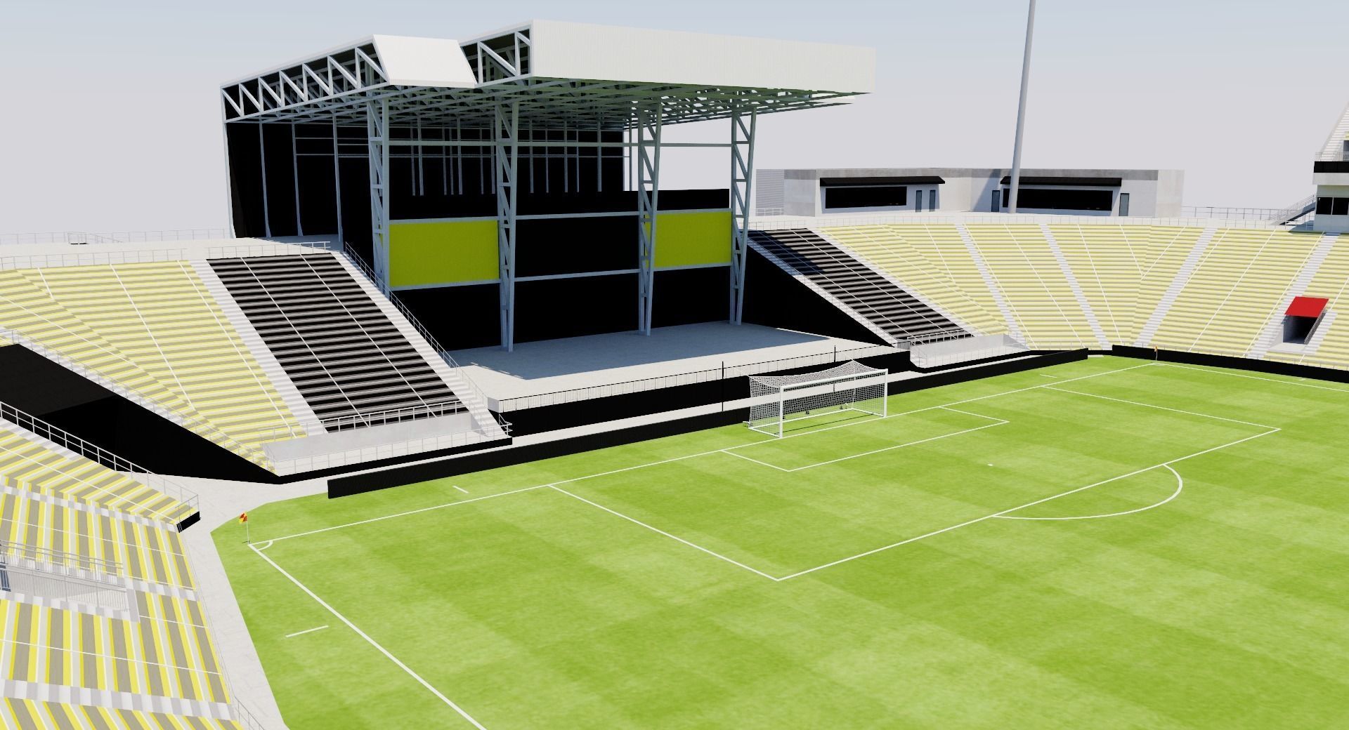Mapfre Stadium - Columbus Crew - USA 3D model_6