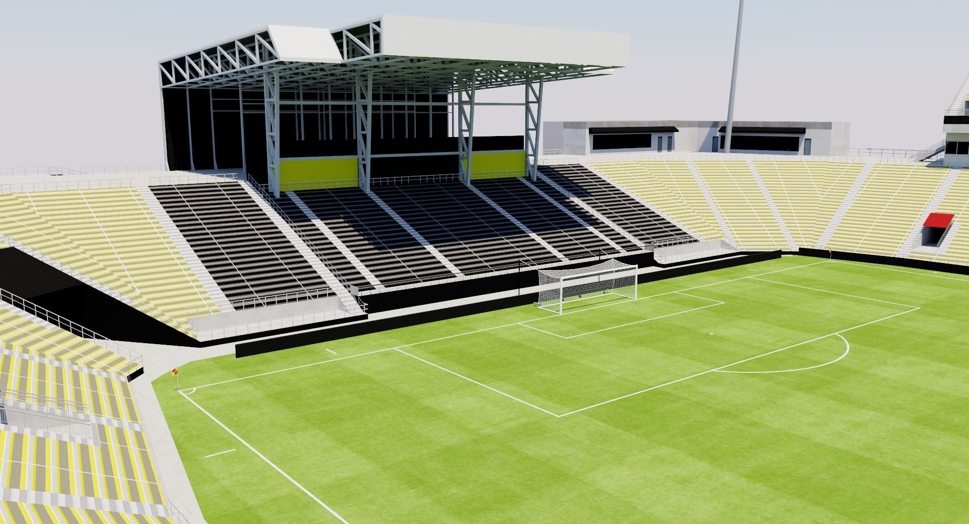 Mapfre Stadium - Columbus Crew - USA 3D model_5