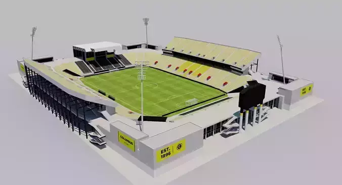 Mapfre Stadium - Columbus Crew - USA 3D model