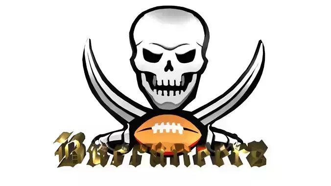 Tampa Bay Buccaneers logo 3D model