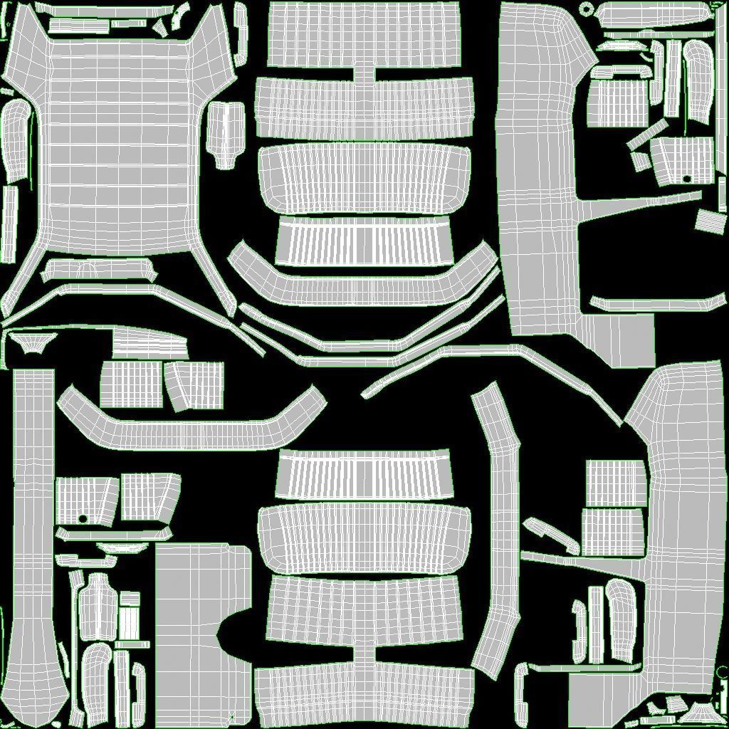 Mercury park Lane 1968 3D model_23