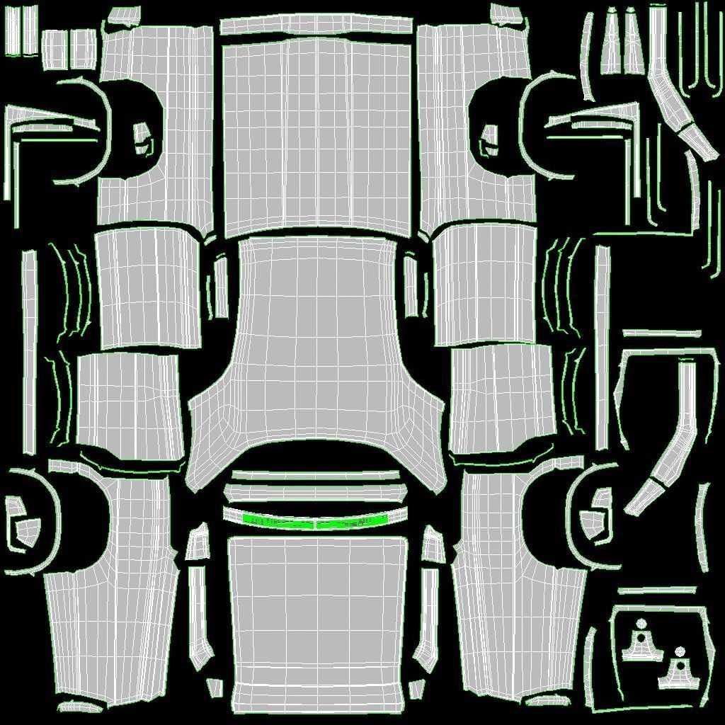 Mercury park Lane 1968 3D model_24