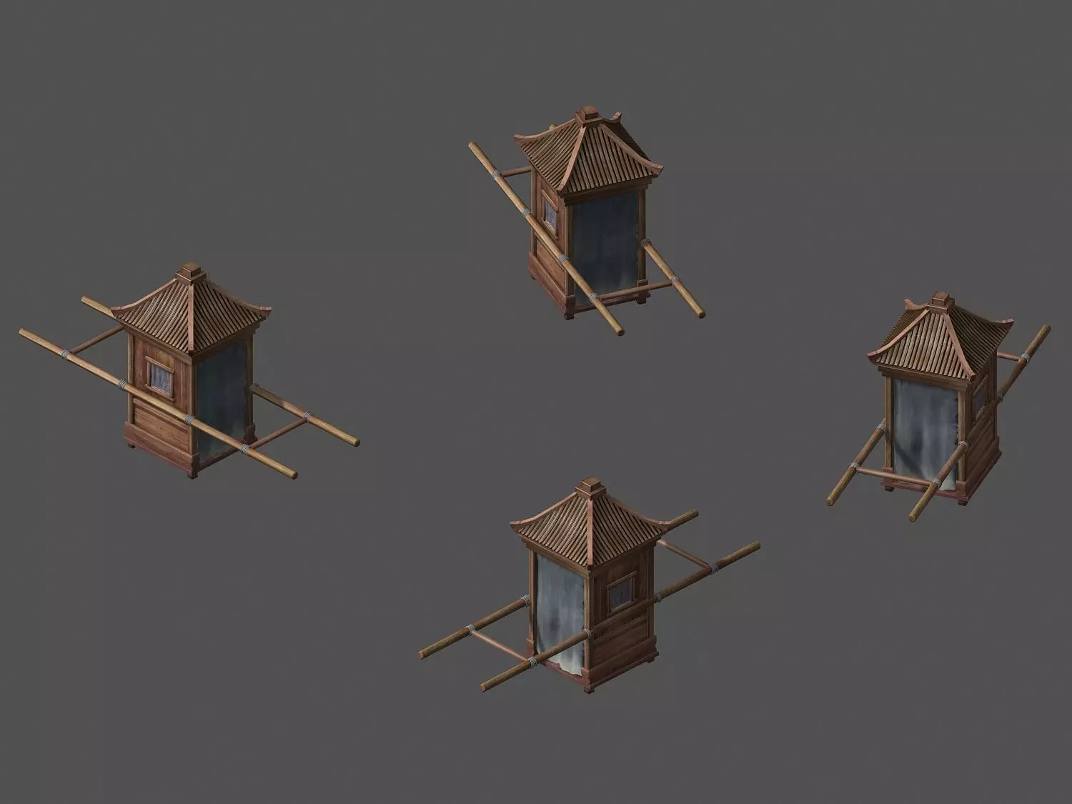 Vehicles - Wooden car 0714 3D model_0