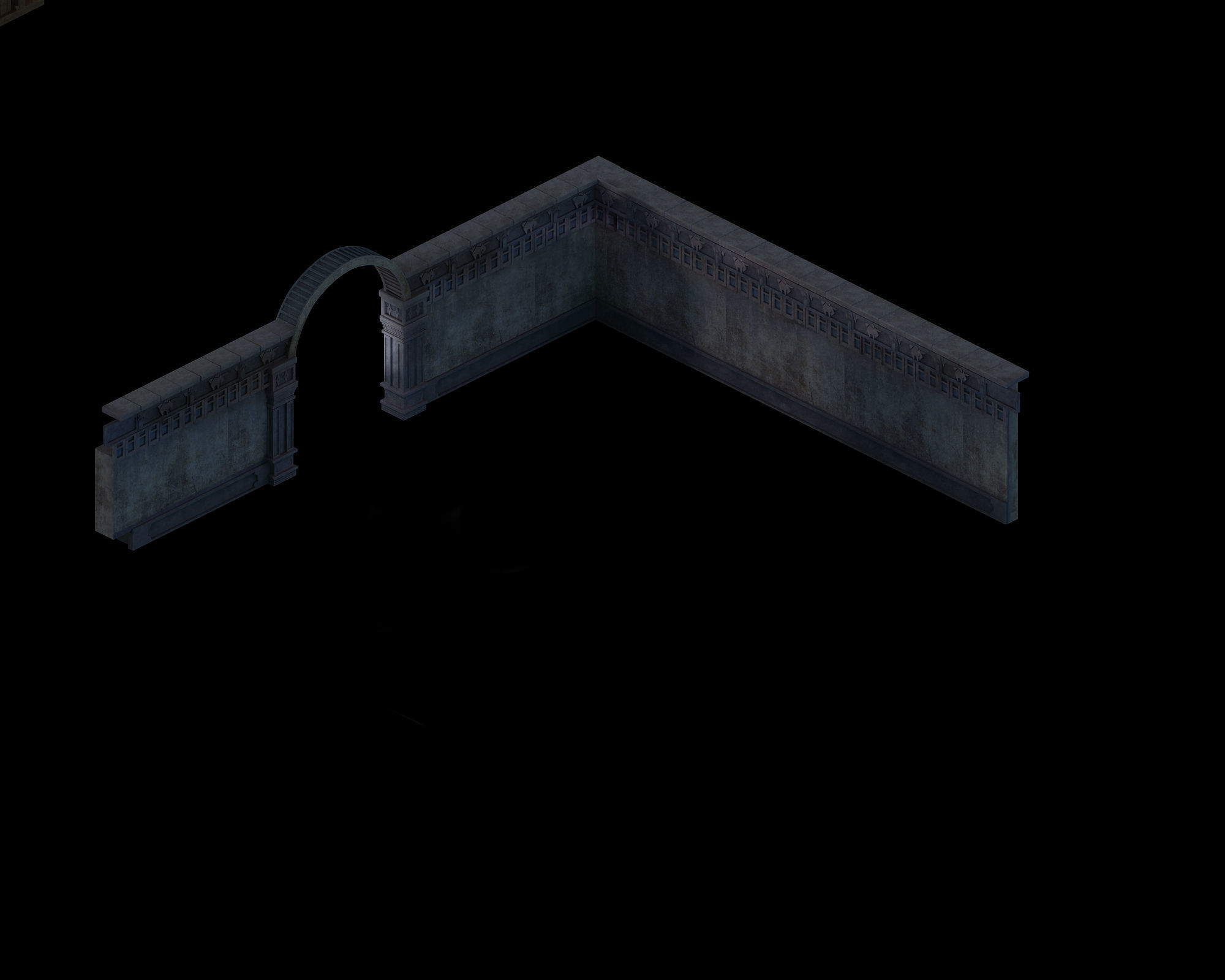 Church Hospital - Storage Room 01 3D model_2