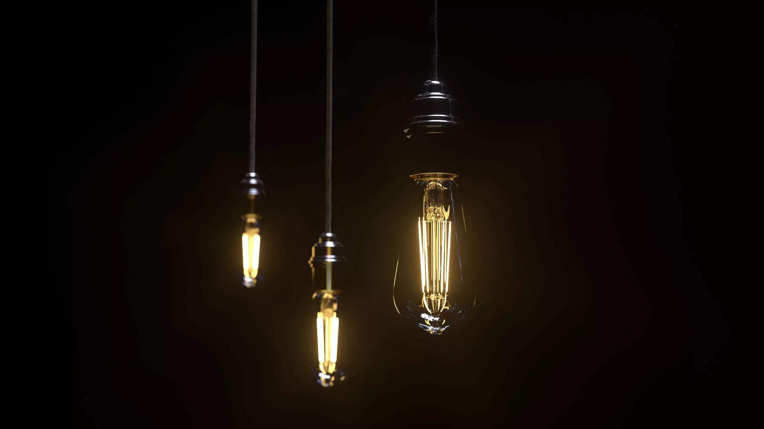Light bulb Free 3D model_0