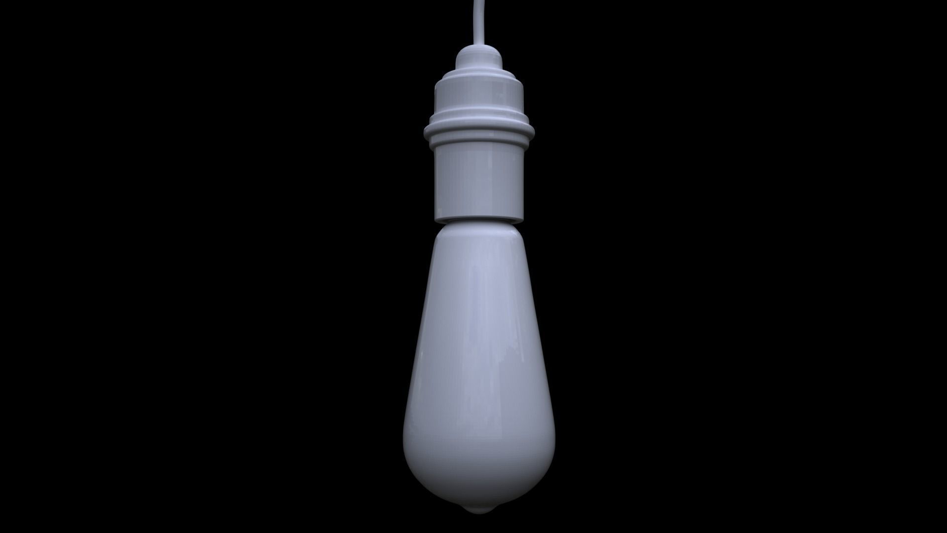 Light bulb Free 3D model_1