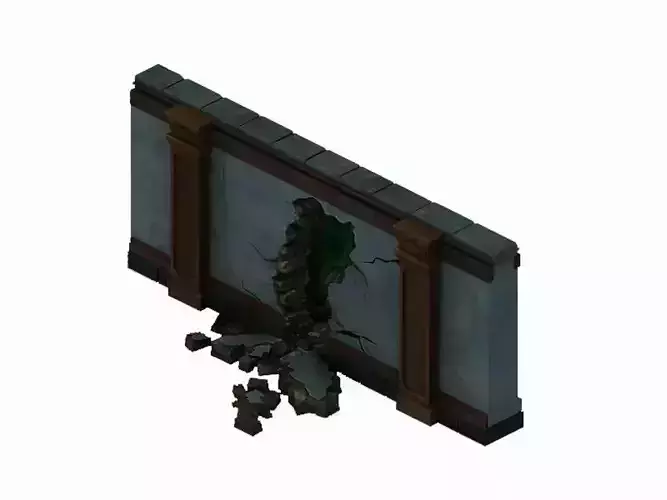 Church Hospital - Broken Wall 01