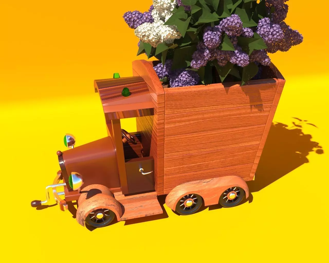 Flower pot Free 3D model