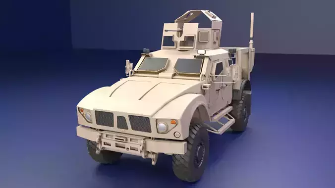 Oshkosh M-Atv Military Vehicle 3D model