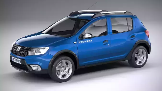 Dacia Sandero Stepway 2017-2020 3D model