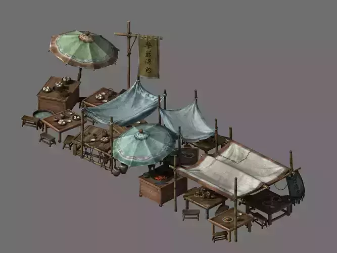 Street vendors - buns