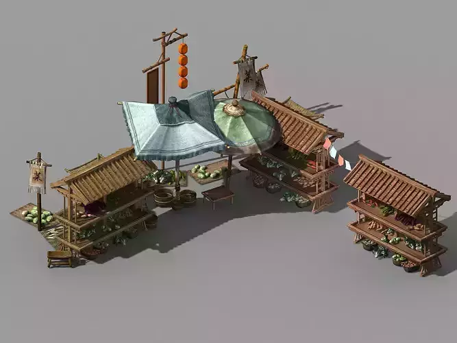 Street small traders - East City vegetable stalls