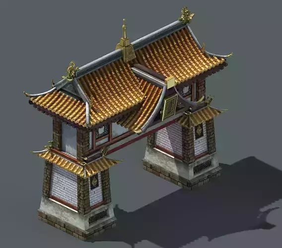 Capital city planning - city gate