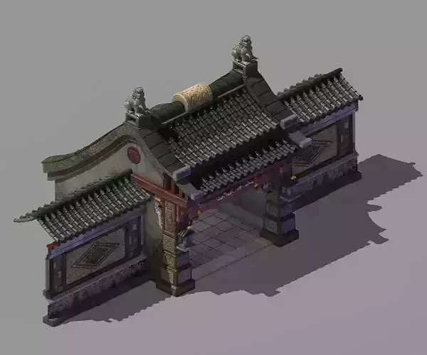 Capital city planning - House gate