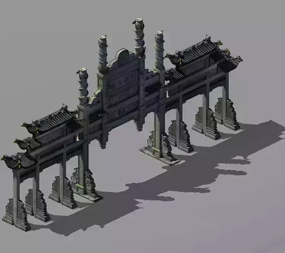 Capital city planning - arch