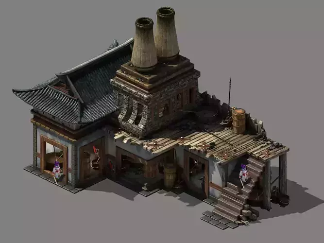 Capital city planning - blacksmith shop