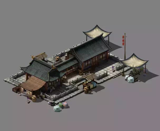 Beijing city planning - small shops