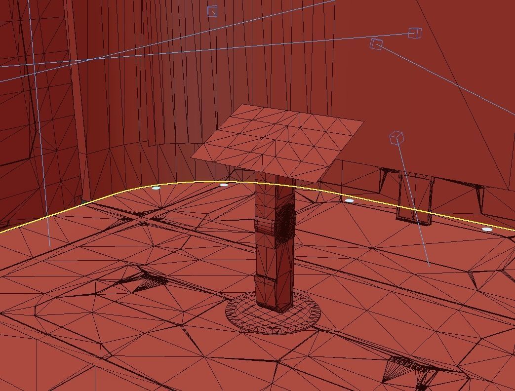 scifi corridor 3D model_15
