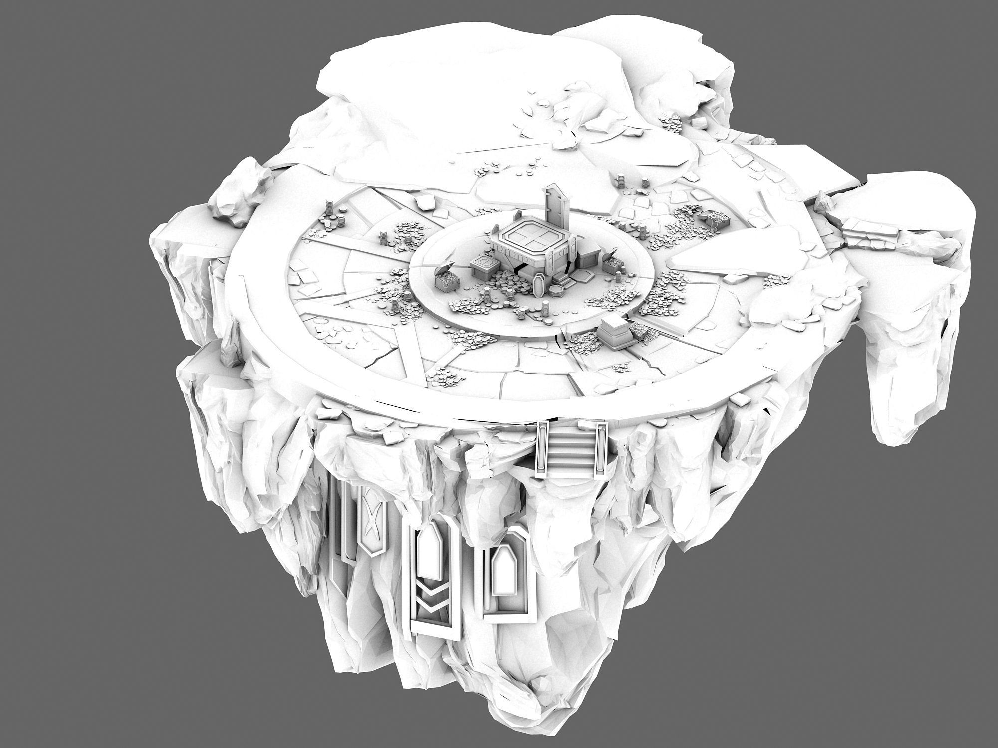 Dragon Lair - Terrain 01 3D model_3