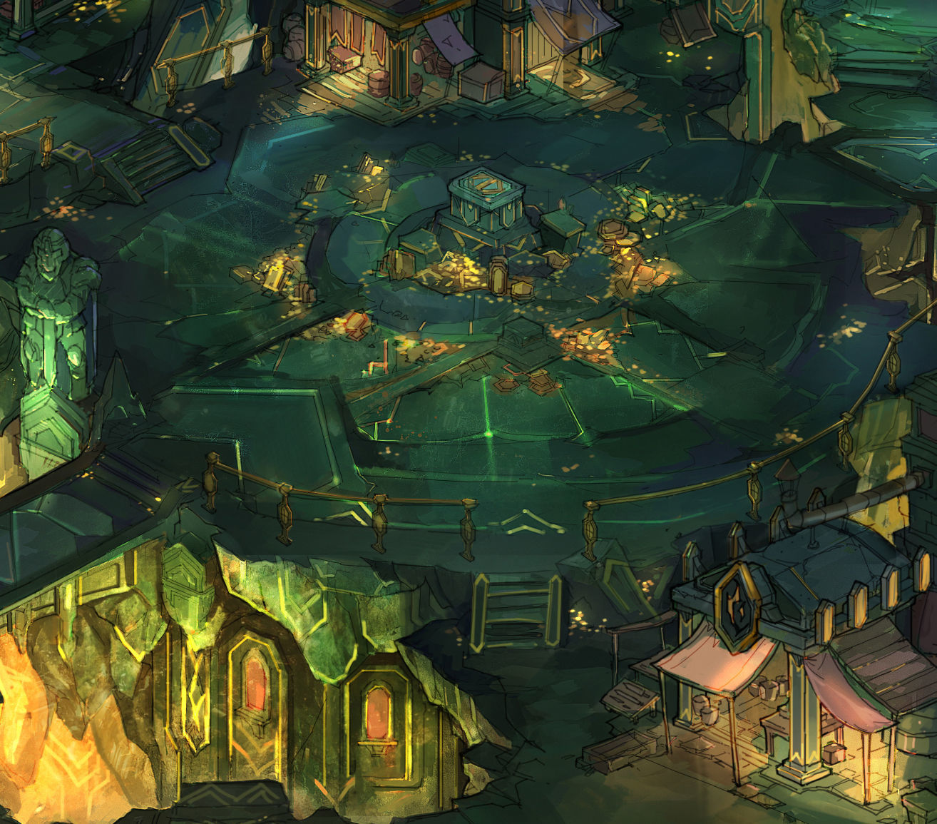 Dragon Lair - Terrain 01 3D model_2