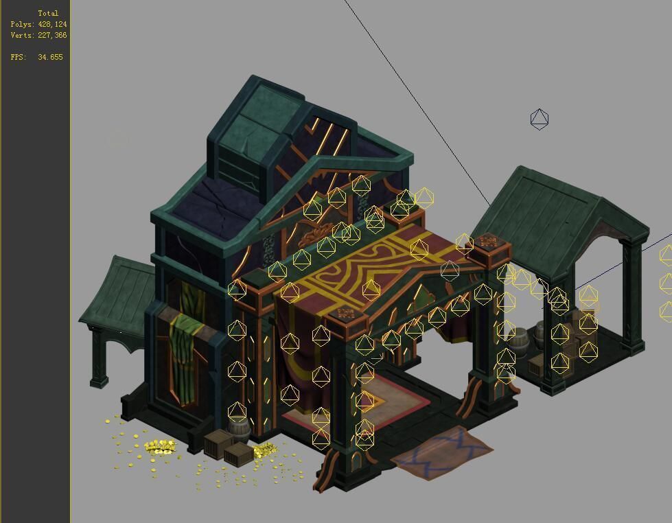 Dragon Lair - House 01 3D model_5