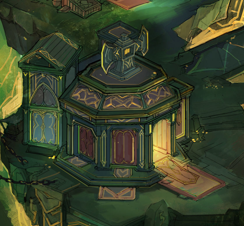 Dragon lair - gorgeous house VIP 3D model_1