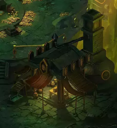 Dragon Lair - Blacksmith Shop 01