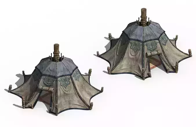 Barracks Buildings - Tents 043