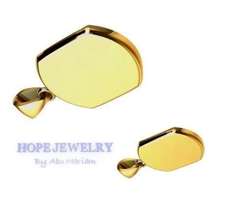 Cross pendant locket style 2 sizes 4 pcs each 3D print model_10