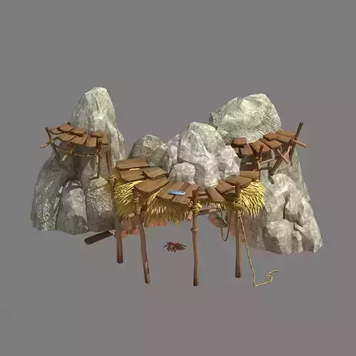 Kunlun Mountains - Mountain House 01