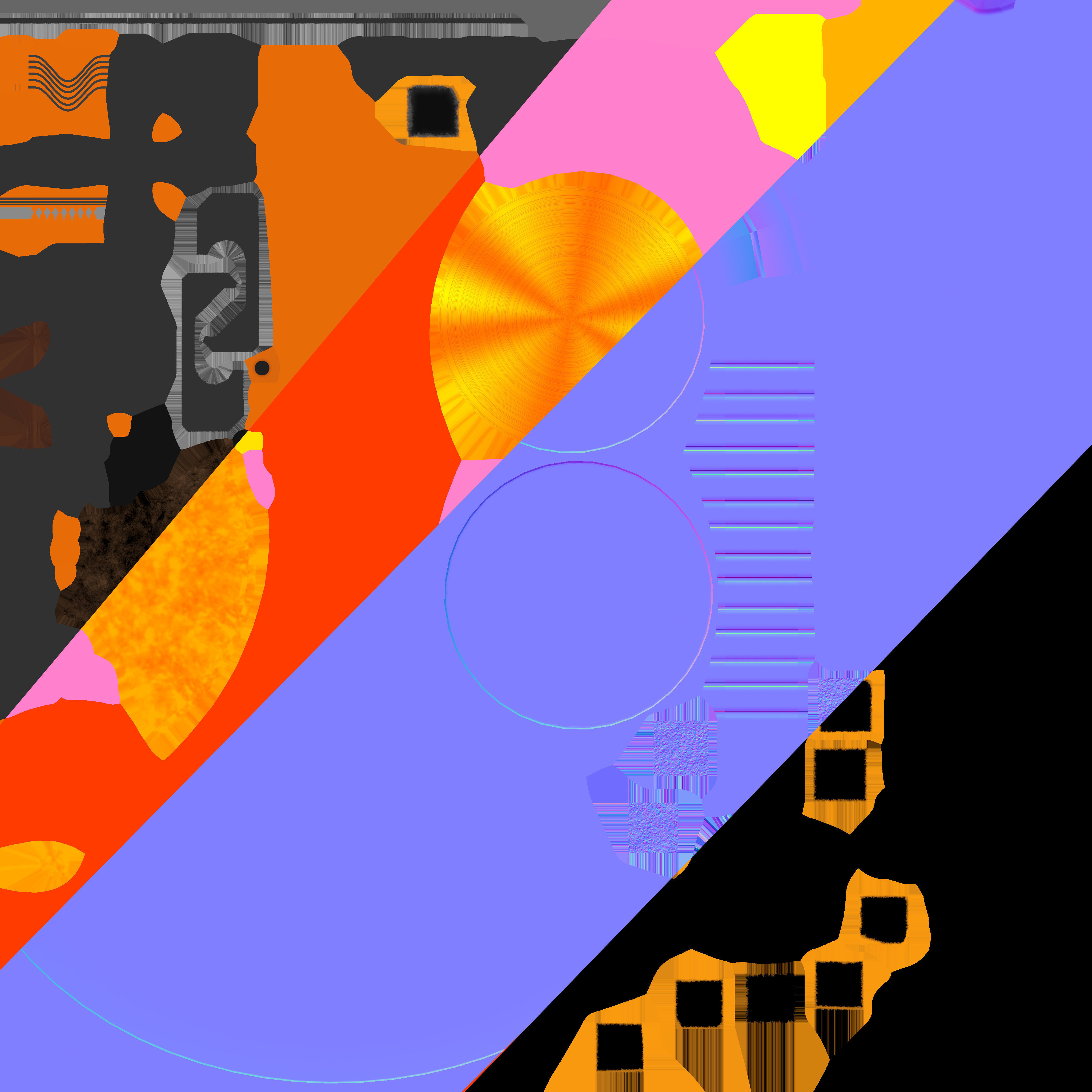 Hookah pbr pack low-poly Low-poly 3D model_16