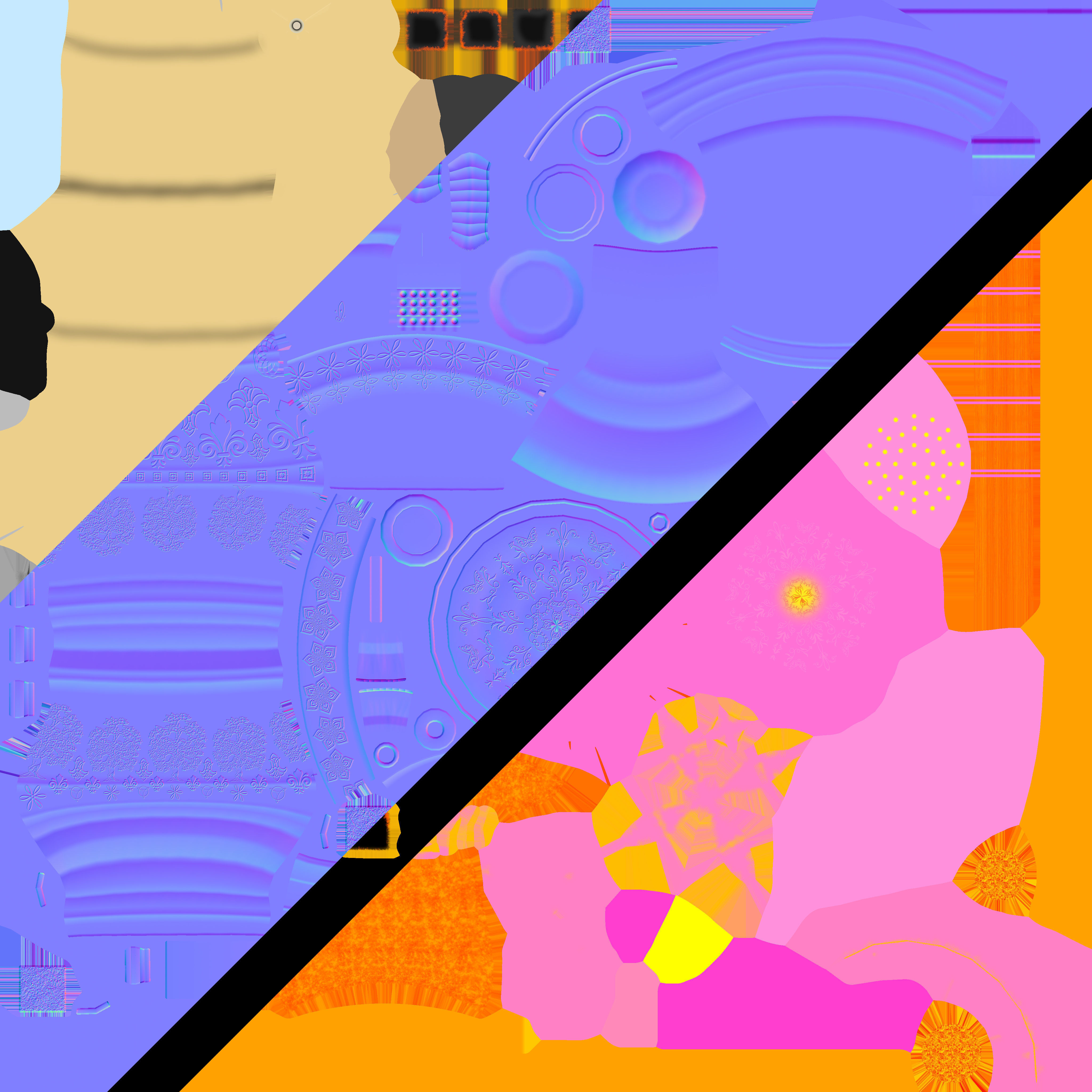 Hookah pbr pack low-poly Low-poly 3D model_17