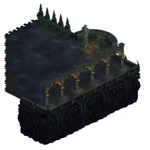 The werewolf palace - boss center altar 02